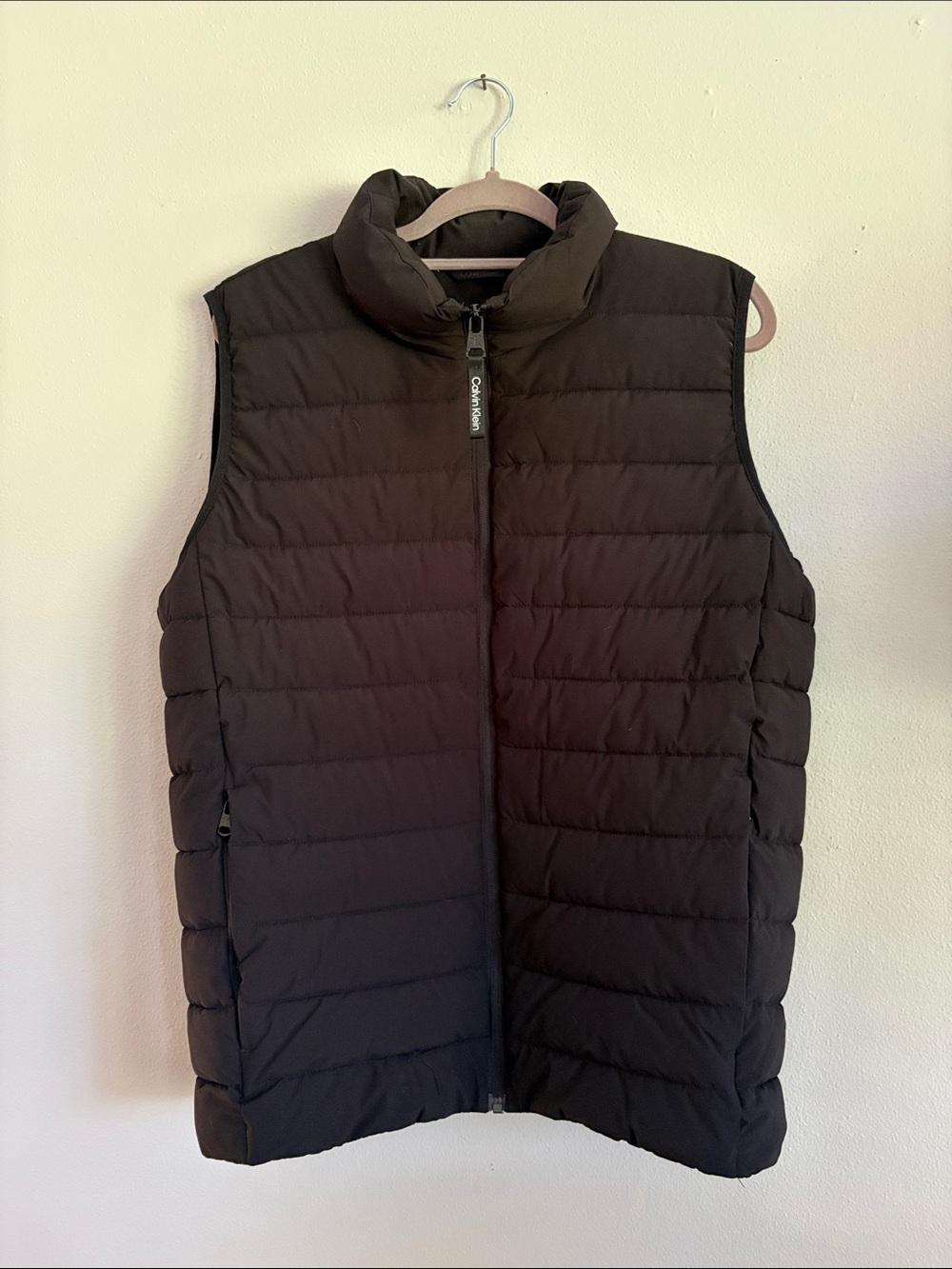 Calvin Klein Black Quilted Puffer Vest M